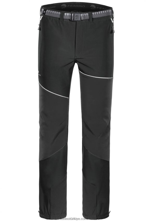 gerlach pantolon erkek siyah 80026J269 siyah erkekler Ferrino
