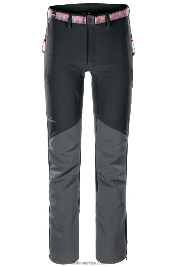 gran zebru pantolon unisex siyah 80026J273 siyah erkekler Ferrino