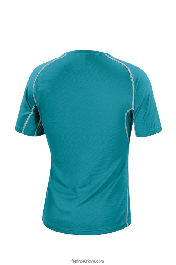 jasper t-shirt erkek mercan mavisi 80026J182 mercan mavisi erkekler Ferrino