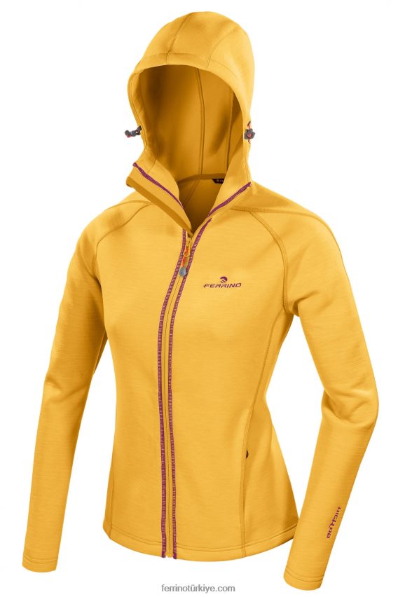 congaree jkt kadın sarı 80026J318 sarı kadınlar Ferrino