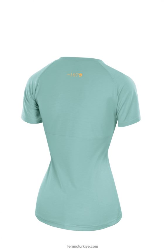 coruel t-shirt kadın açık gökyüzü 80026J321 açık gökyüzü kadınlar Ferrino