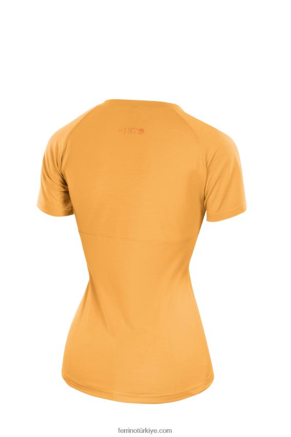 coruel t-shirt kadın açık turuncu 80026J320 açık turuncu kadınlar Ferrino