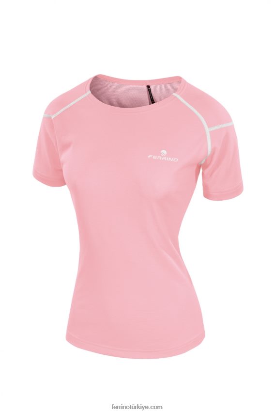 kasai t-shirt kadın pembe romantizm 80026J324 pembe romantizm kadınlar Ferrino
