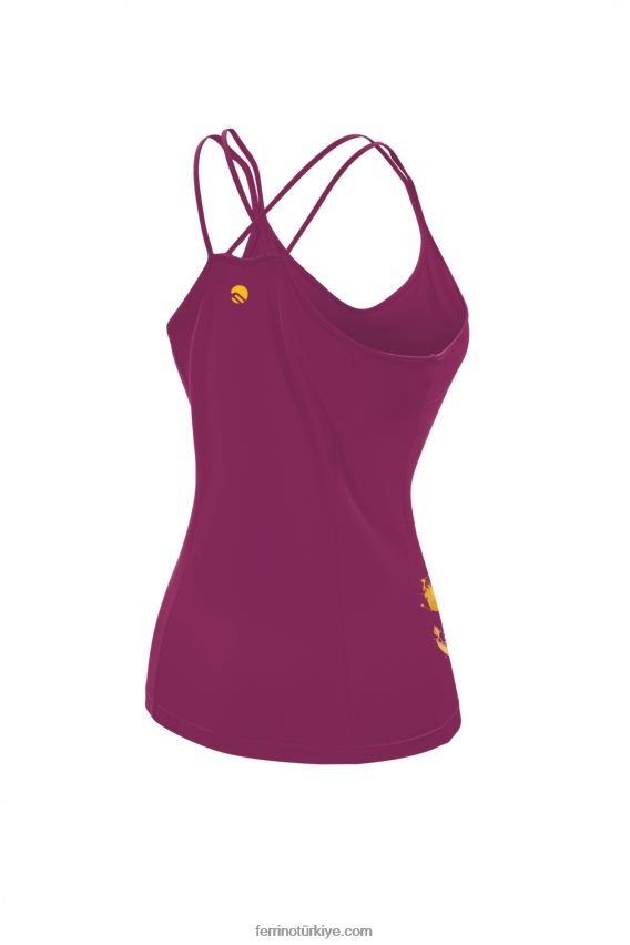 kenai tank kadın aktif red 80026J332 aktif kırmızı kadınlar Ferrino