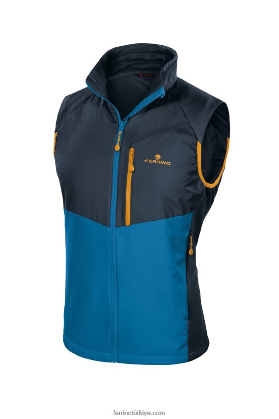 korab yelek unisex parlak mavi 80026J262 açık mavi erkekler Ferrino