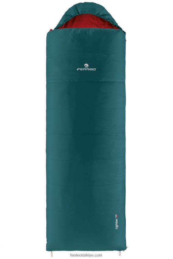 uyku tulumu lightech 700 sq zip sağ yeşil 80026J382 sağ yeşil zip üniseks Ferrino