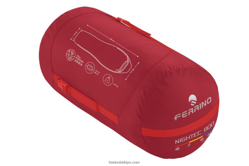 uyku tulumu nightec 800 80026J374üniseks Ferrino